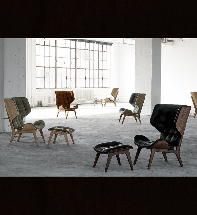 Кресло Mammoth Chair - Canvas фабрики NORR11 Фото N4
